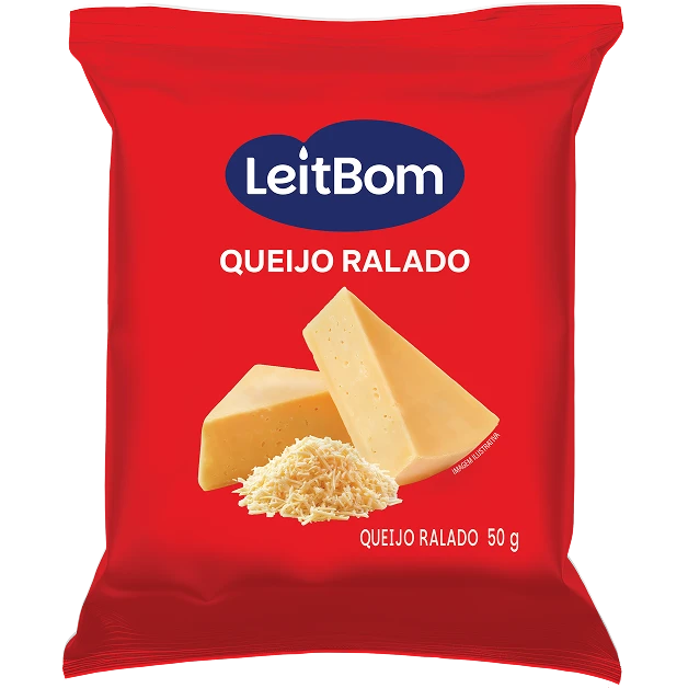 Queijo Ralado 50g LeitBom