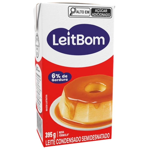 Leite Condensado Semidesnatado 395g LeitBom