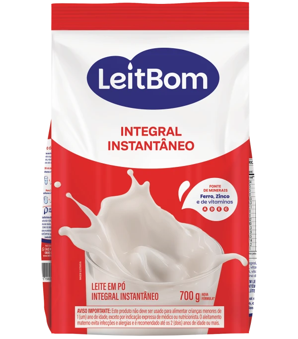 Leite em Pó Instantâneo Integral LeitBom