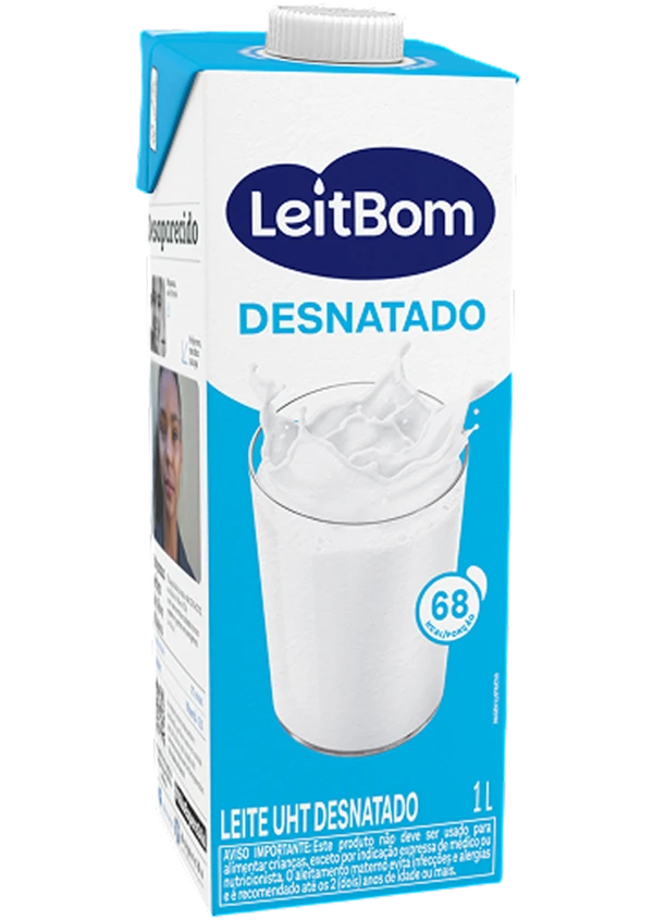 Leite Desnatado LeitBom