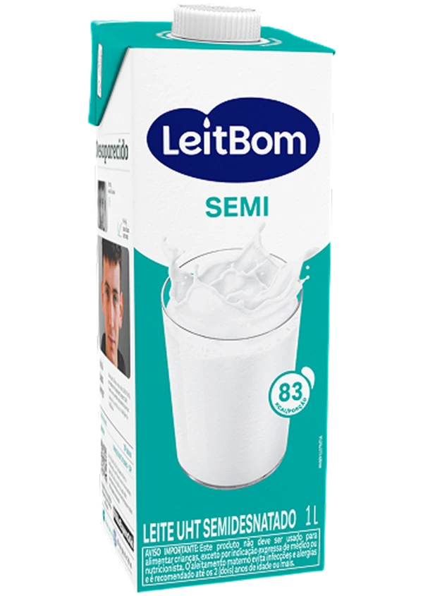 Leite Semidesnatado LeitBom