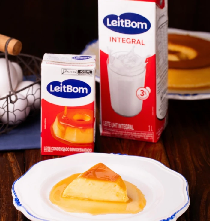 Pudim de Leite - Leitbom