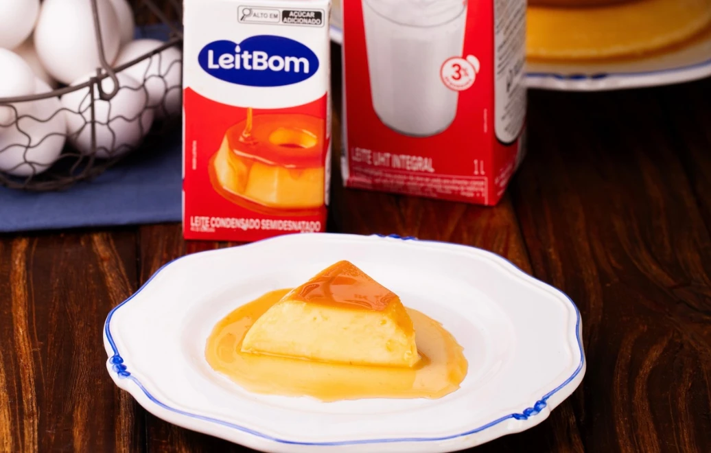 Pudim de Leite - Leitbom