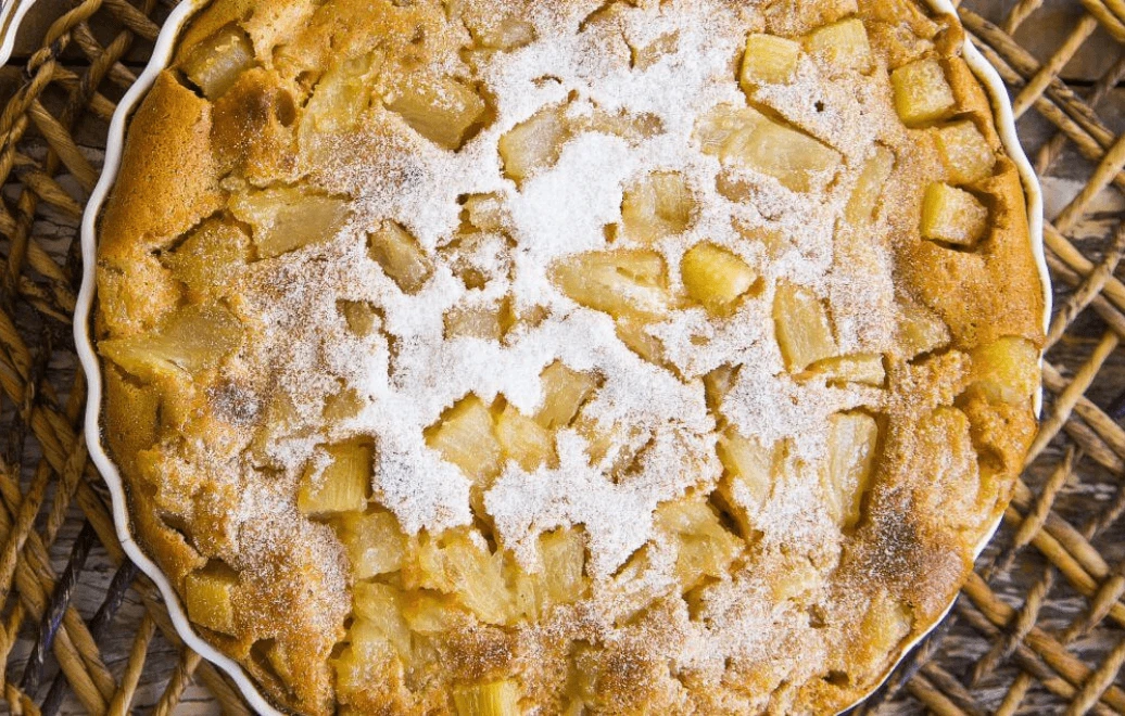 Clafoutis de Abacaxi Zero Lactose